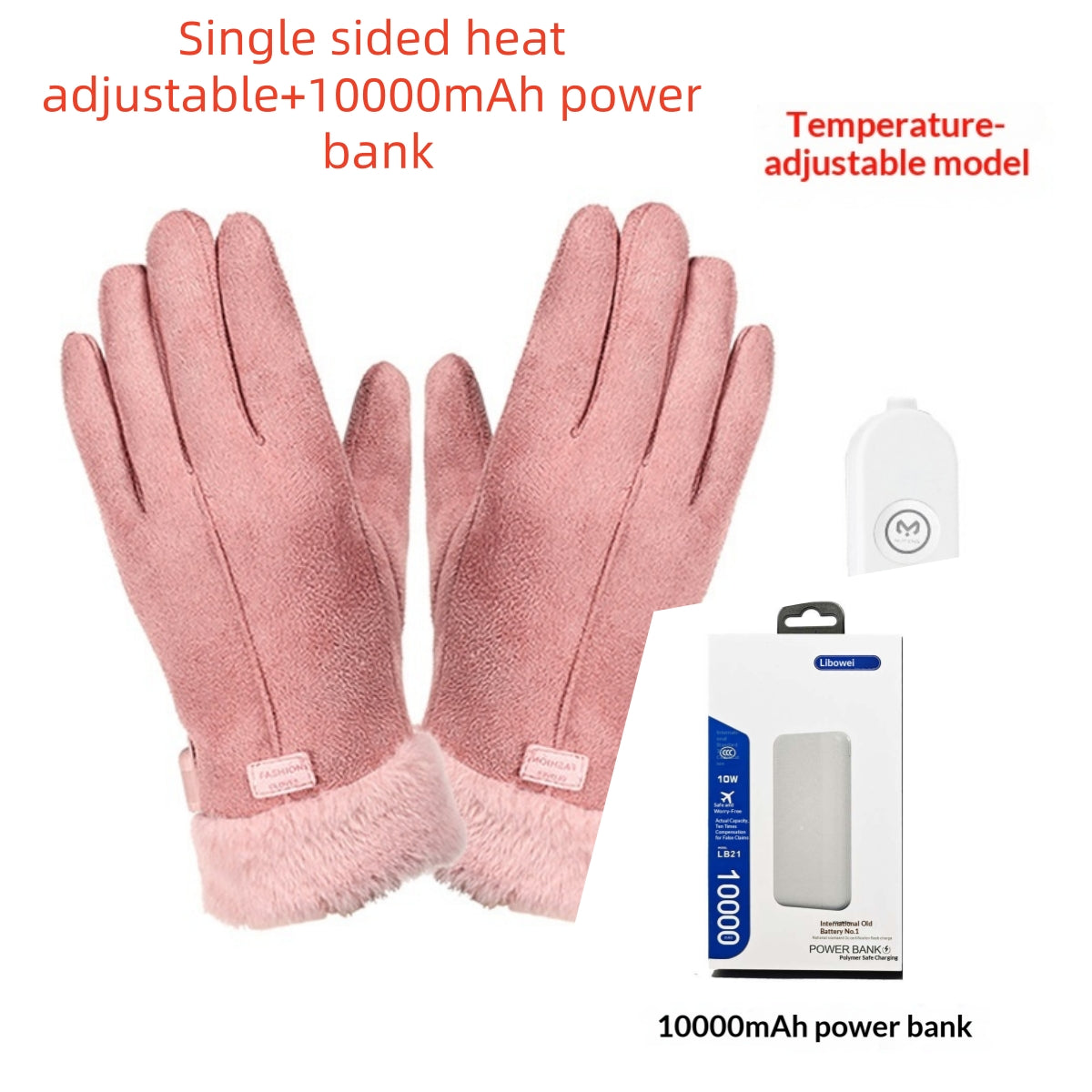 Power Bank With Cable Detachable Light Display Power Supply Large Capacity Fast Charging