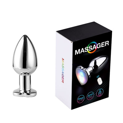 Luminous App Remote Control Heart-shaped Vibration Toy