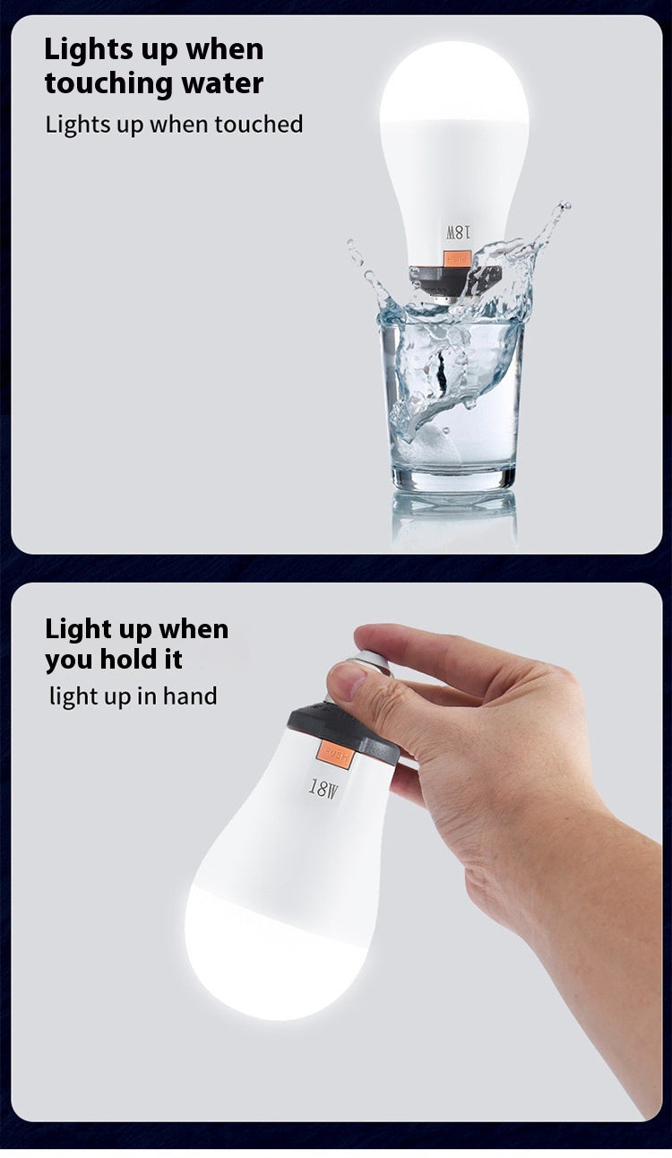 LED Rechargeable Detachable Emergency Bulb Light